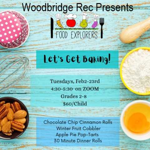 Food Explorers February Recreation class