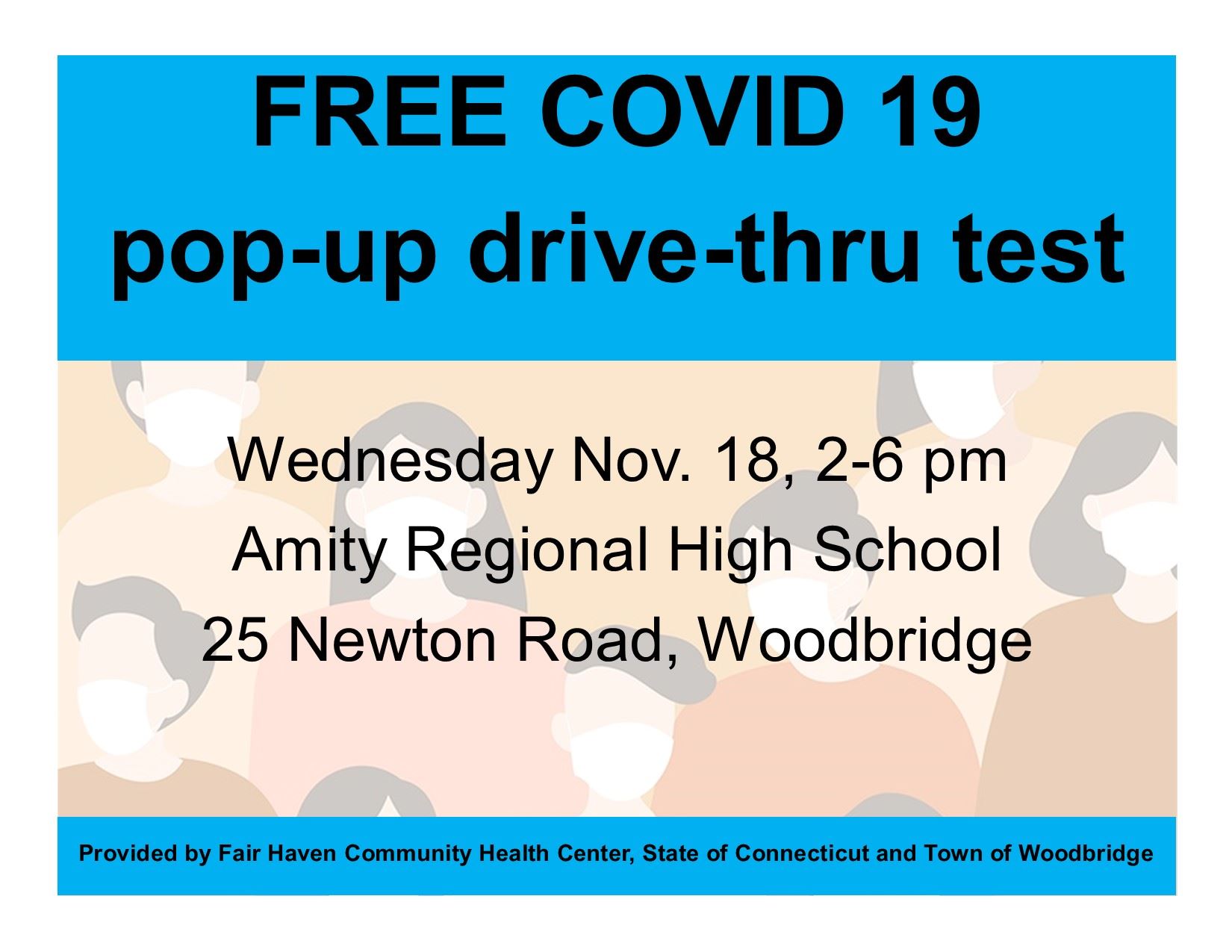 free pop up testing flyer