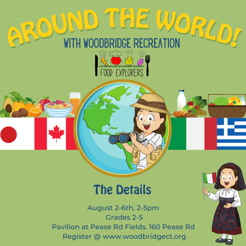 Food Explorers Summer Graphic