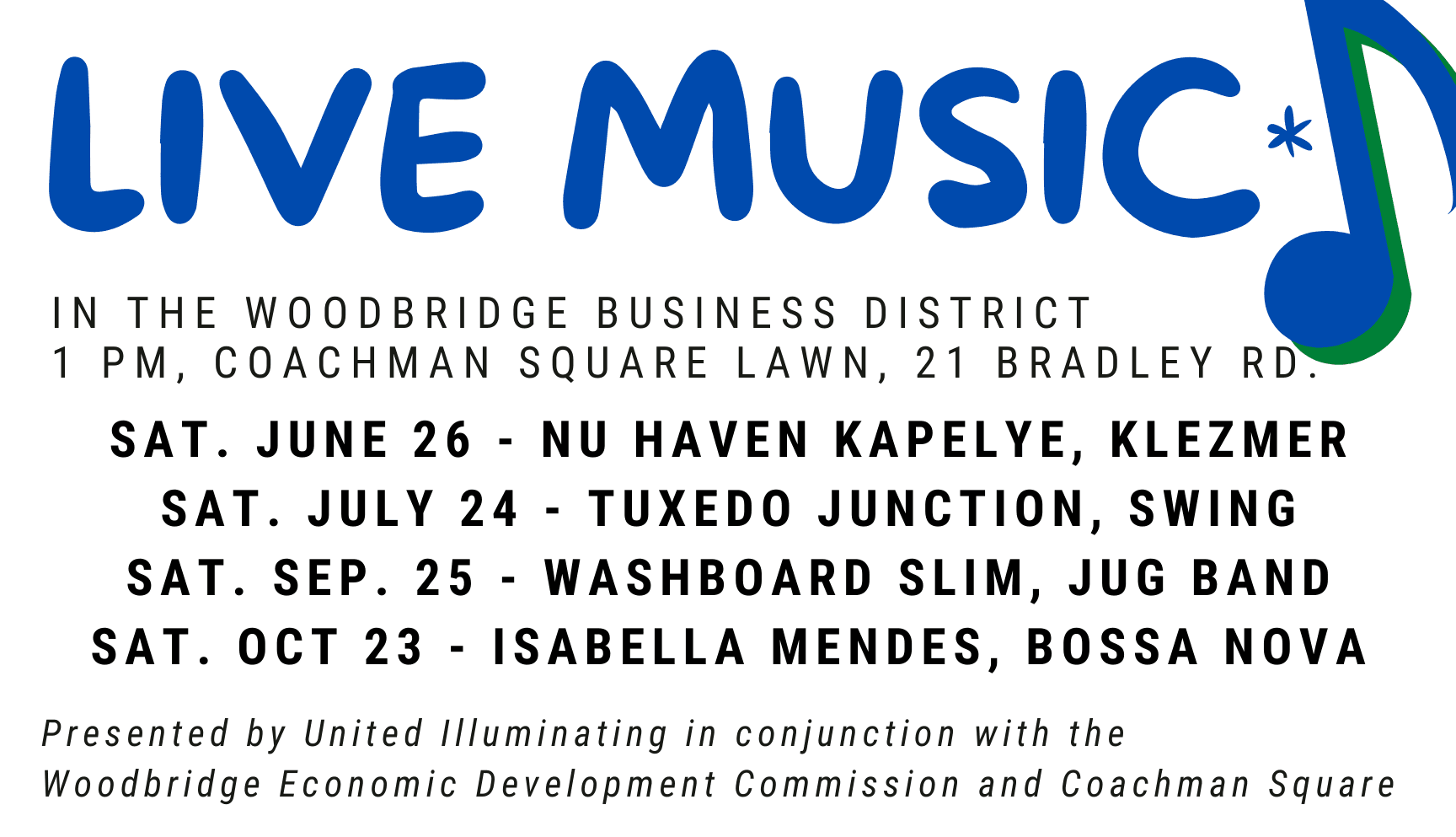 Live Music social media