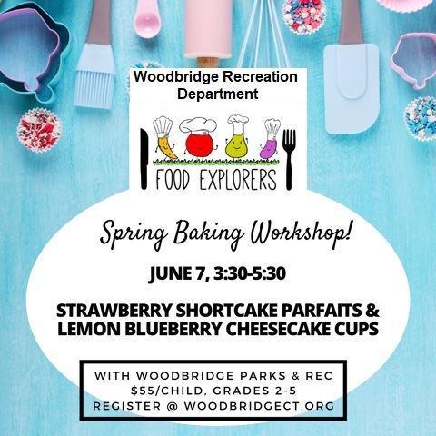 June Baking Workshop Flier