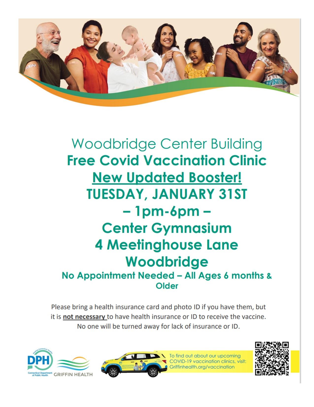 Free Covid Vaccine Clinic All Ages