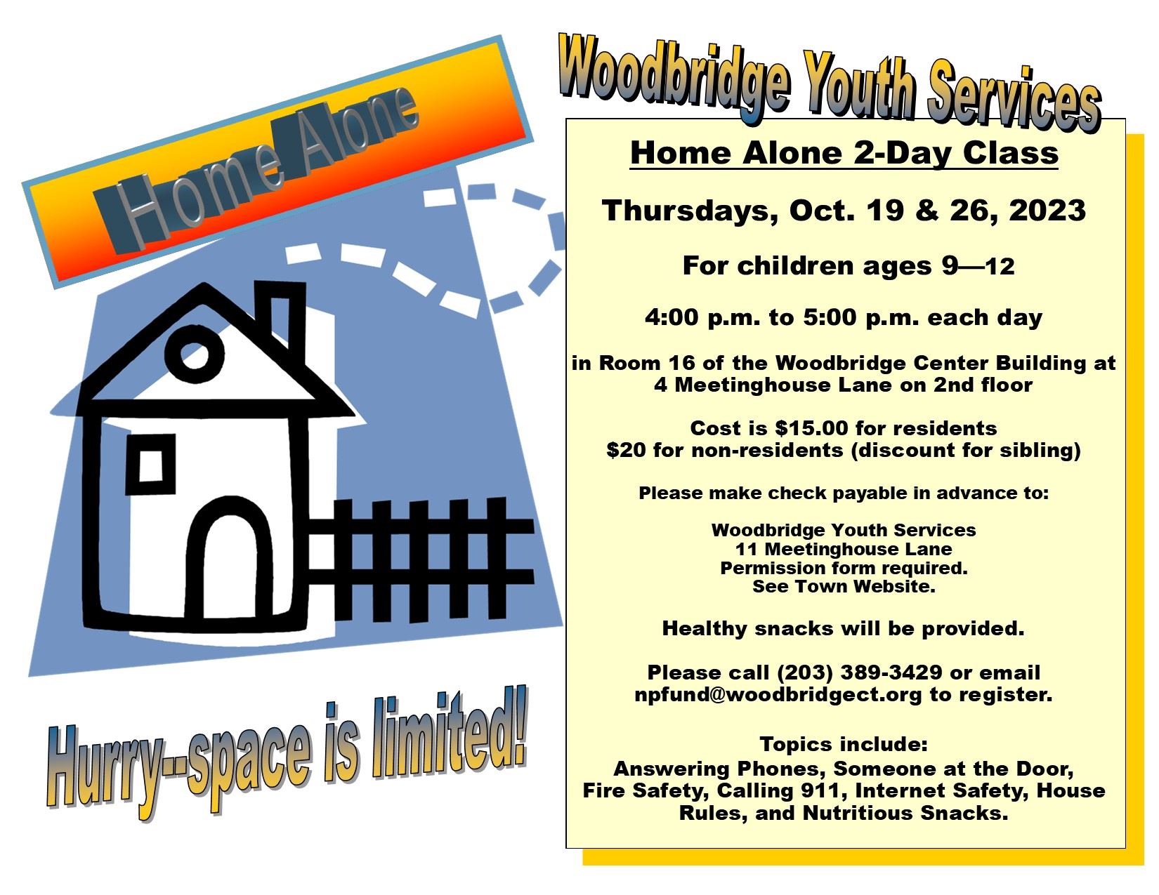 Home Alone Flyer 10-19 26-23